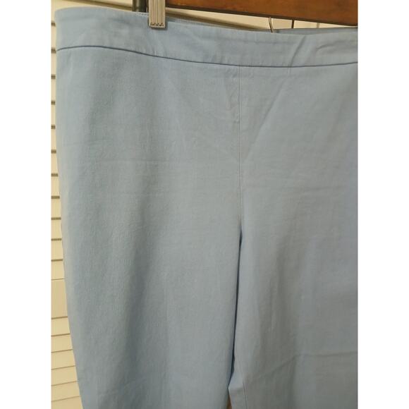 Talbots Petites Blue Chatham Ankle Side Zipper Rear w/ Pockets 12 P - Picture 2 of 9